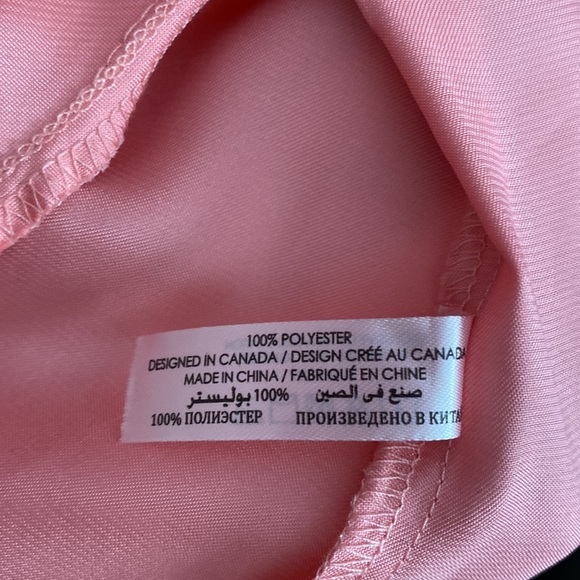 La Vie En Rose silky robe with lace trim size L/XL NWOT - Picture 7 of 8